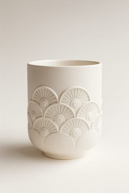 Coffee Cup “Cascade” — Cappuccino (10–12 oz)