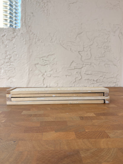 Wooden Cottle Boards Set for Plaster Mold Making & Slip Casting