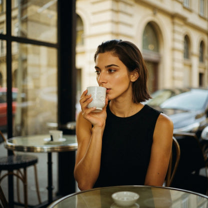 Coffee Cup “Cascade” — Cappuccino (10–12 oz)