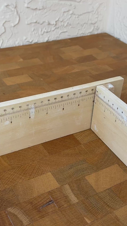 Wooden Cottle Boards Set for Plaster Mold Making & Slip Casting